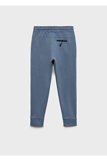 MANGO Kids Jogger Pants with Elastic Waist