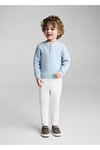 MANGO Baby Pulover din tricot din bumbac