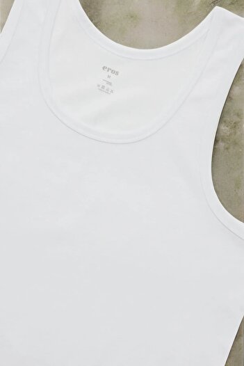 Eros Men's Boxed 95% Cotton Double Undershirt A4704.24.-25E