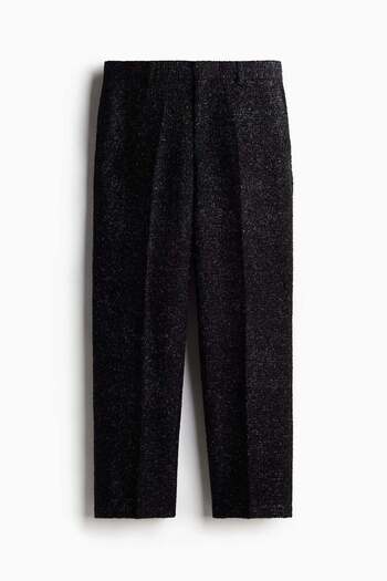 H&M Relaxed Fit Glittery tailored trousers