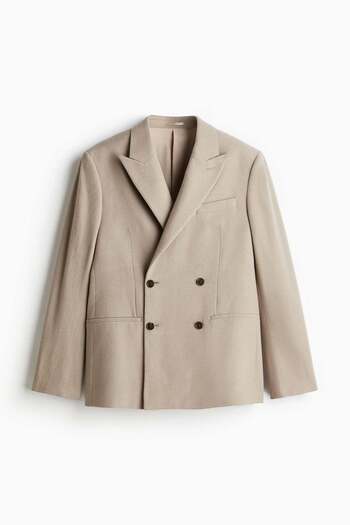 H&M Regular Fit Wool-blend double-breasted jacket