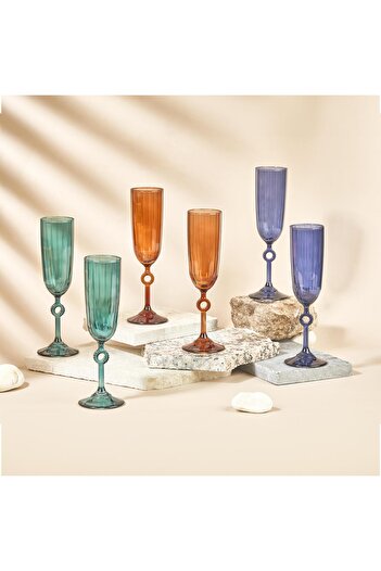 SELKA HOME Isabel 6-Piece Glass Set 150 ML