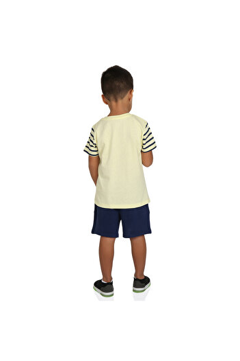 Toontoy Boy - Monster Printed Shorts Set