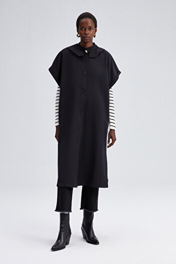 Touché Privé HOODED TRENCH VEST