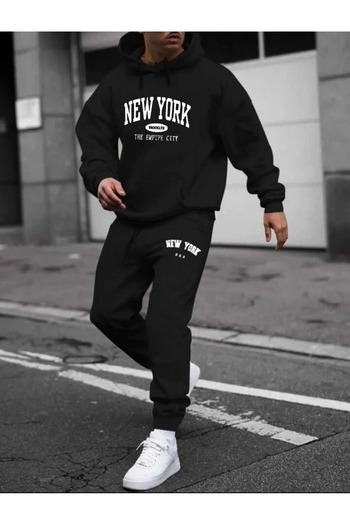 giybeni Комплект анцуг с принт New York унисекс