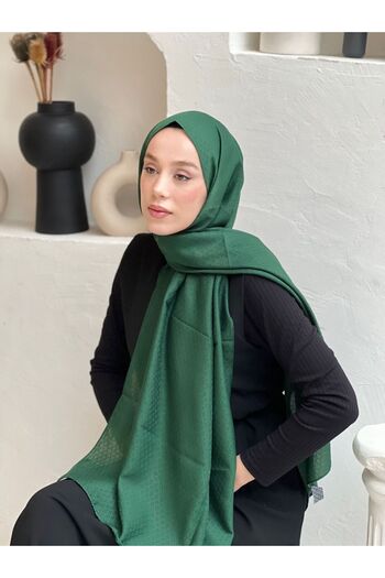Modakaşmir Soft Jacquard Series Pearl Rhythm Pattern Shawl