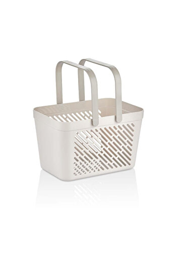 EVLE Multi-Purpose Basket with Double Handles, In-Cabinet Organizer Basket