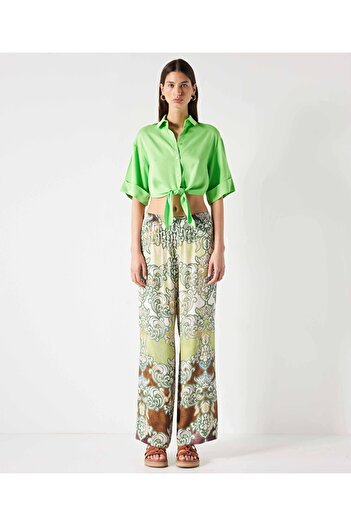 İpekyol Lace-up Tie Waist Shirt