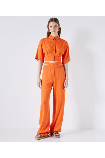 İpekyol Blouse with waist accents