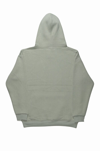 By Caspita Fashion Lenithra Черепаха з принтом Unisex Oversize Сірий худі