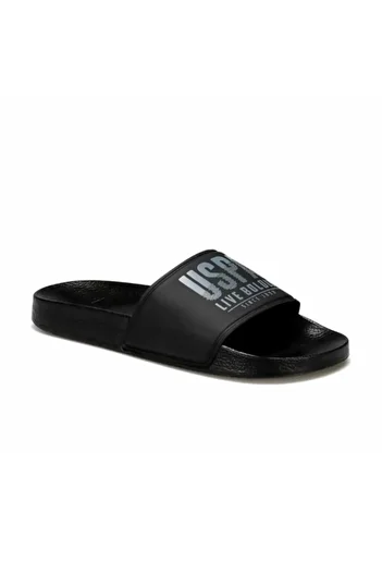 U.S. Polo Assn. Gusty Men's Black Slippers