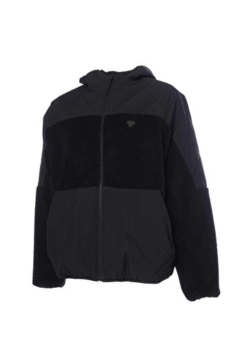 hummel Ανδρικό παλτό Jude με μαύρη κουκούλα