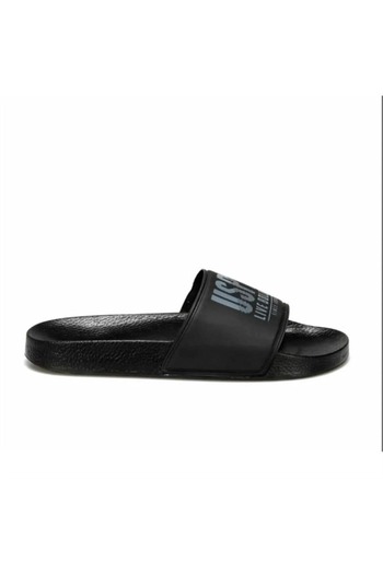 U.S. Polo Assn. Gusty Men's Black Slippers