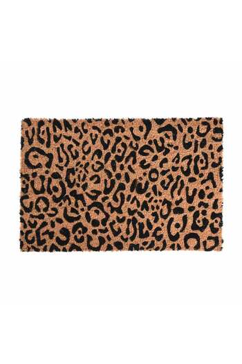 Homelux Animal print entrance mat 39X59 cm, coconut fibre, brown/black, model 2