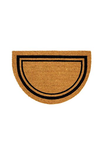Homelux Entrance mat 45X75 cm, coconut fibre, beige/black