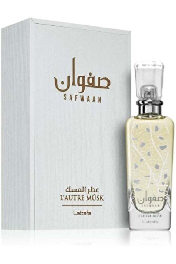 lattafa Lattafa Safwaan L'autre Musk Eau de Parfum Spray for Unisex, 3.4 Ounce