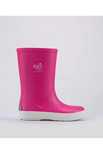 IGOR Girl's Fuchsia Rain Boots
