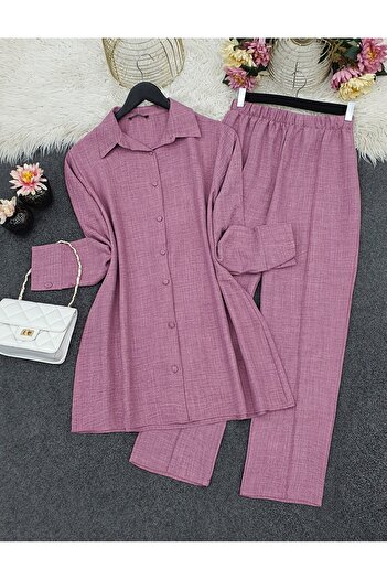 Modamorfo Ball Button Shirt Pants Suit