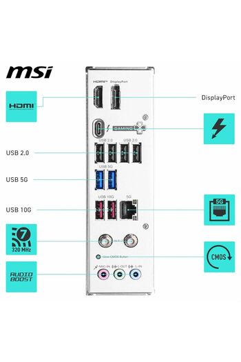 MSI B860 Gaming Plus Wifi Motherboard