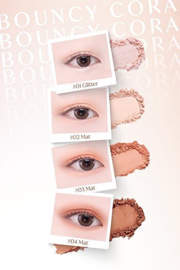 Missha Yoğun Pigmentli Mat Ve Işıltılı Tonlar Barındıran 4'lü Far Paleti Day Vibe Palette (#2 BOUNCY CORAL)