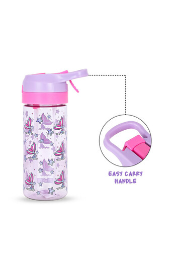 Eazy Kids Tritan Water Bottle with Spray Mermaid Pink, 420ml