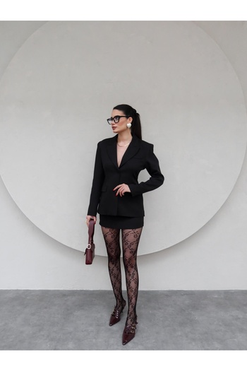 ESRAHELVACI Padded Jacket Skirt Set