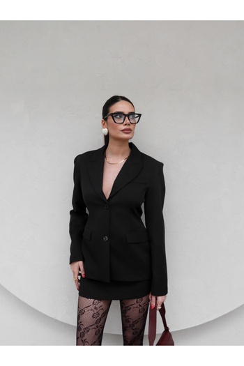 ESRAHELVACI Padded Jacket Skirt Set