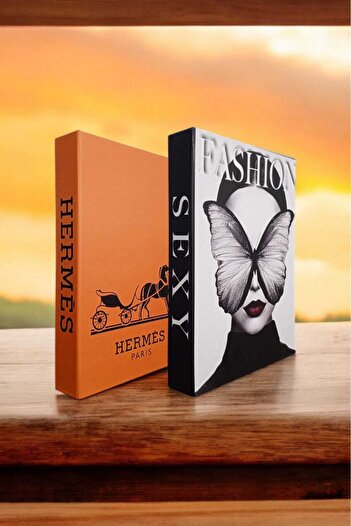 BayCazip Decorative Book Look Box Set of 2 Decorative Book Looking Box