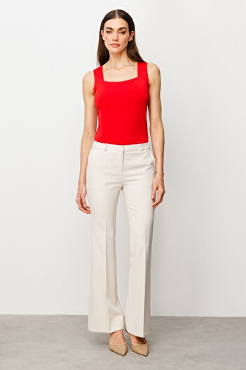 Ekol Spanish Leg Trousers with Side Pockets