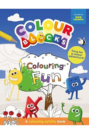 Colourblocks Βιβλίο Χρωματισμού Δραστηριοτήτων με Μπλοκ Χρωμάτων - Διασκεδαστικά Χρώματα