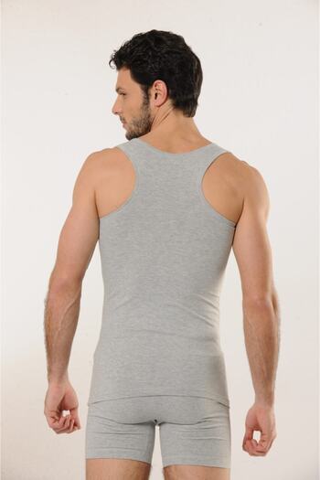 Hmd 700 Cotton Lycra Sports Men's Undershirt - Gray