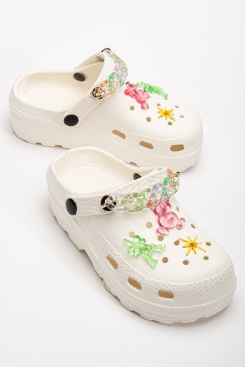 PLN SHOES Comfortable Sole High Scale Jellybean Children's Slippers Cross Sandals