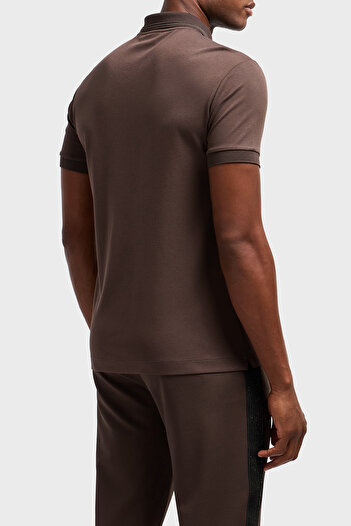 EA7 Slim Fit Buttoned Polo Neck T-Shirt Men's 7m 000300   Af13739 U6139