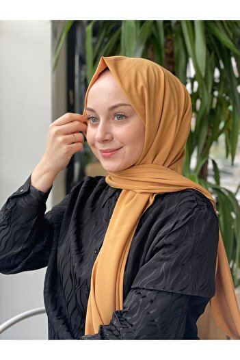 Sima Mustard Sima Medina Silk Shawl