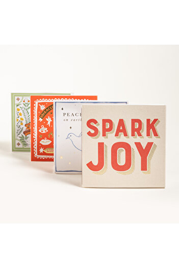Zsa Zsa Zsu Αναμνηστικό Ξύλινο Σπιρτάκι Spark Joy 11x11x3 εκ. Πολύχρωμο