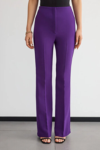 Hiccup Yüksek Bel  Straight Fit Pantolon