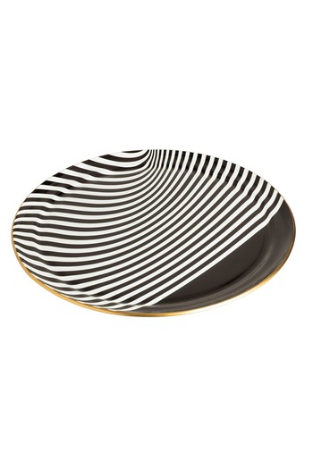 HIC Glass Cake Plate With Base Size 32 Cm