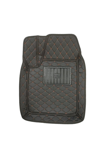 Generic Car Floor Mat Set, PVC Universal Non-Slip Mats for All Seasons, 5 Pcs