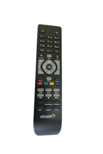 erorex Compatible Remote Control Black