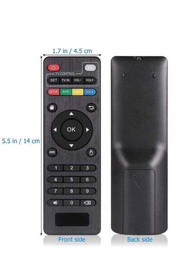 erorex Android TV Box Remote Control Compatible With Kings MK Pro etc