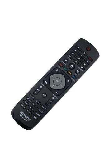 erorex Philips Smart Led Tv Remote Control Black