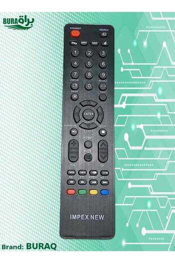 erorex Replacement Remote Control for Impex Smart Tvs