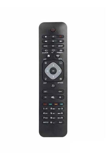 erorex Universal Remote Control For Philips LCD Black