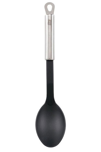 TİVOLİ 31cm Stainless Steel Tip Plastic Serving Spoon - Presentation Spoon