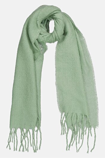 Gant Men Textured Mohair Scarf 50 H x 180 L cm, Green