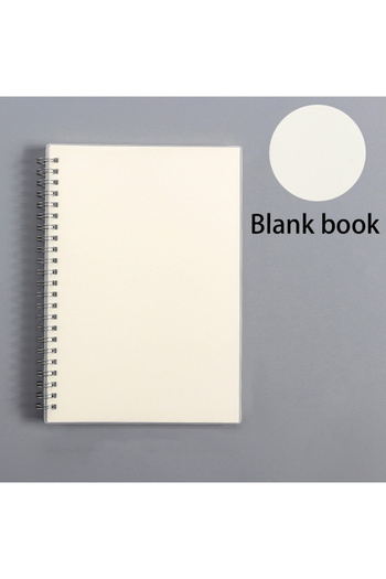 Choice A5 Blank A5 A6 B5 Spiral book coil Notebook To-Do Lined DOT Blank Grid Paper Journal Diary Sketchboo