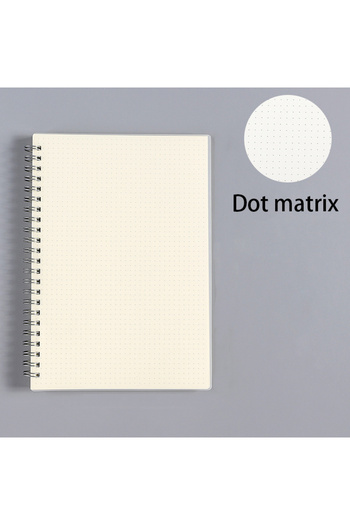 Choice A6 Dot Matrix A5 A6 B5 Spiral book coil Notebook To-Do Lined DOT Blank Grid Paper Journal Diary Sket