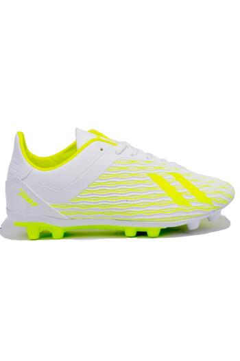 Jump 25850 White Green Cleats Men's Football Shoes