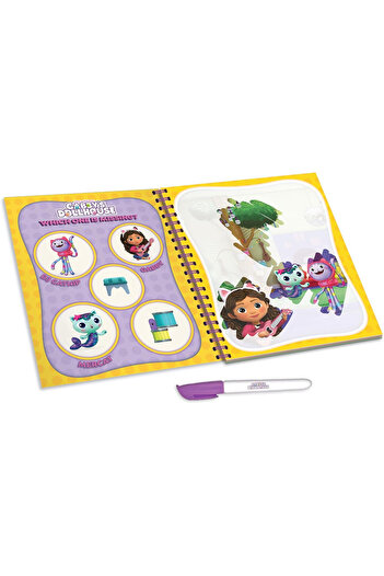 Lisciani Waterbook: Gabby's Dollhouse Coloring Book