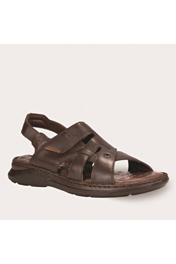Forelli Berkay 40528 Erkek Sandalet - Kahverengi
